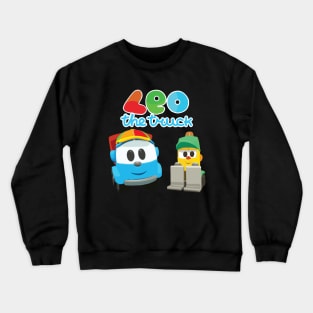 Leo the Truck and Lifty Hats Crewneck Sweatshirt